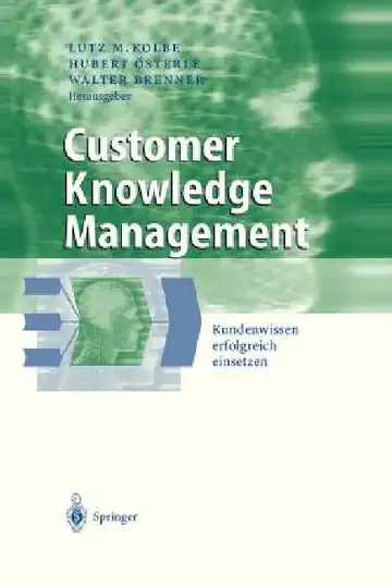 Cover of Customer Knowledge Management