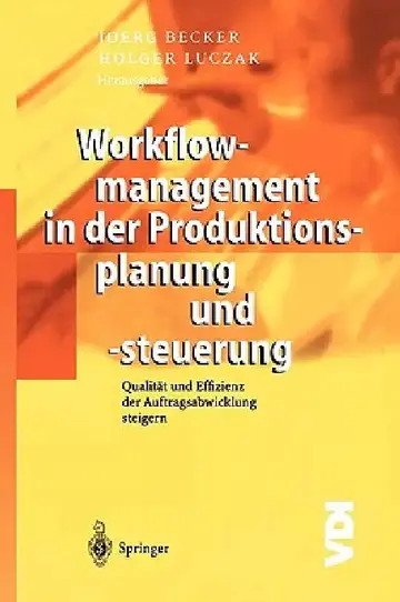Cover of Workflowmanagement in Der Produktionsplanung Und -Steuerung