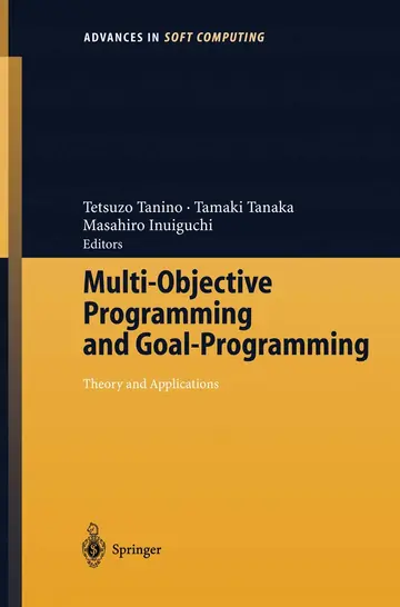 Cover of Multi-Objective Programming and Goal Programming