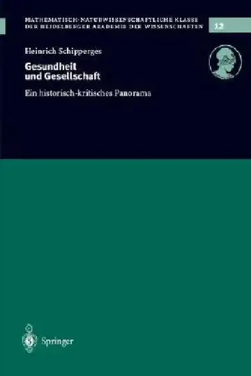 Cover of Gesundheit Und Gesellschaft