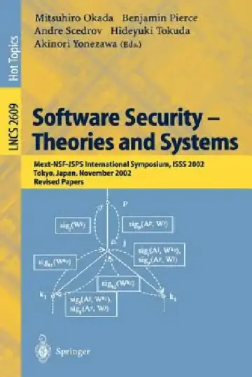 Cover of Software Security -- Theories and Systems