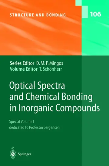 Cover of Optical Spectra and Chemical Bonding in Inorganic Compounds