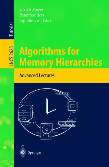 Cover of Algorithms for Memory Hierarchies