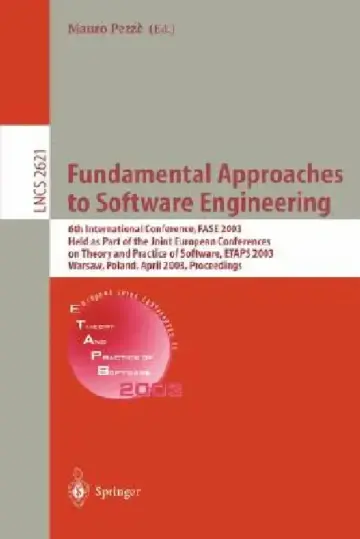 Cover of Fundamental Approaches to Software Engineering