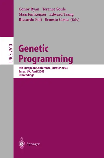 Cover of Genetic Programming