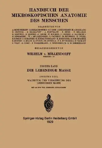 Cover of Die Lebendige Masse