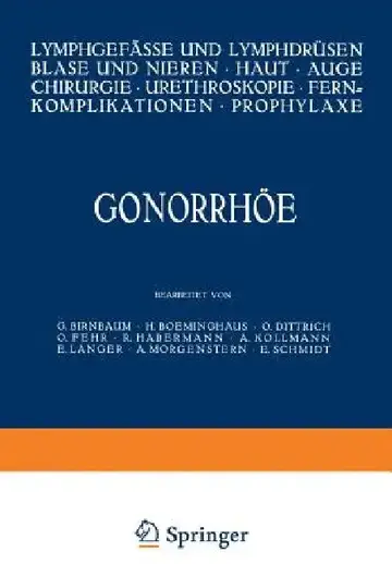 Cover of Gonorrhöe