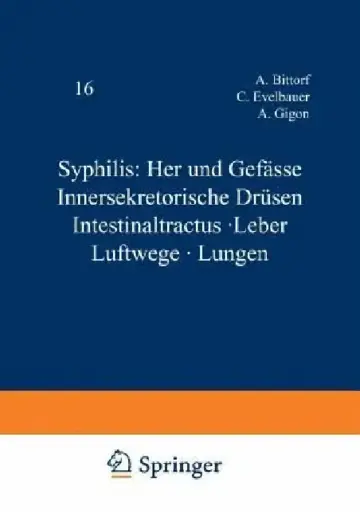 Cover of Syphilis
