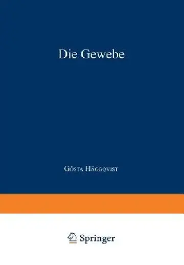Cover of Die Gewebe