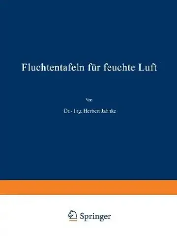 Cover of Fluchtentafeln Für Feuchte Luft