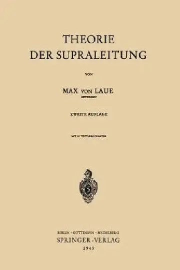Cover of Theorie Der Supraleitung