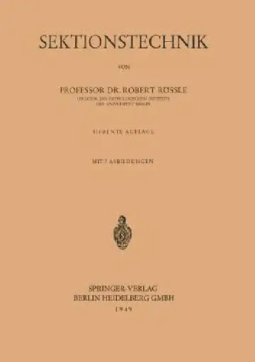 Cover of Sektionstechnik