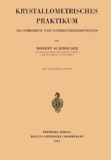 Cover of Krystallometrisches Praktikum