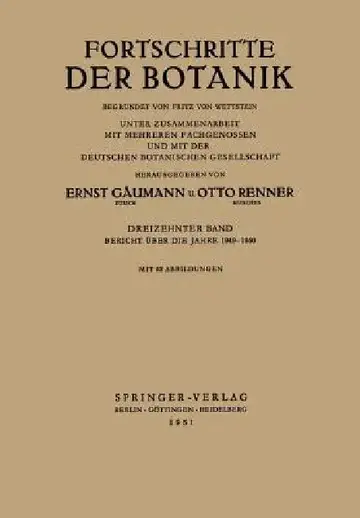 Cover of Bericht Über Die Jahre 1949-1950