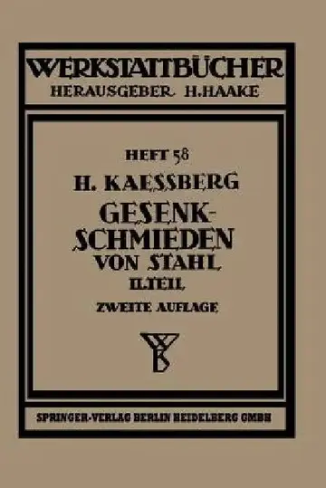 Cover of Gesenkschmieden Von Stahl