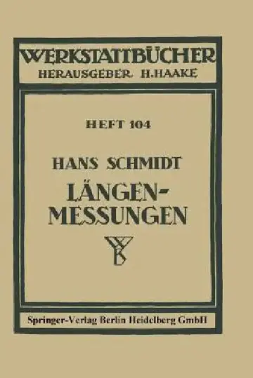 Cover of Längenmessungen