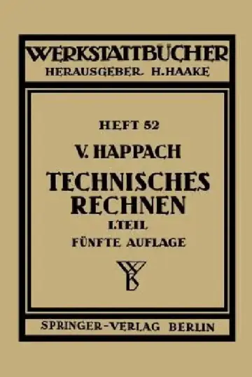 Cover of Technisches Rechnen