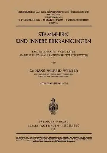Cover of Stammhirn Und Innere Erkrankungen