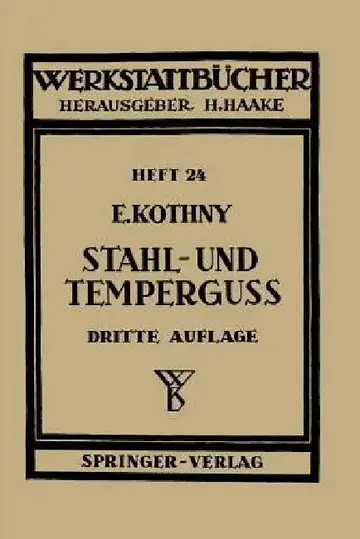 Cover of Stahl- Und Temperguß