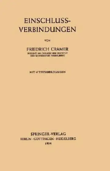 Cover of Einschlussverbindungen