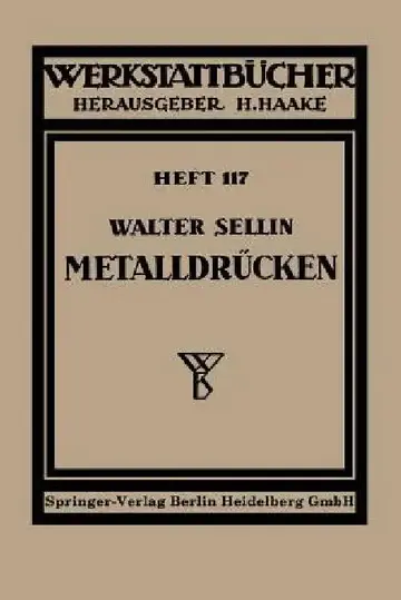 Cover of Metalldrücken