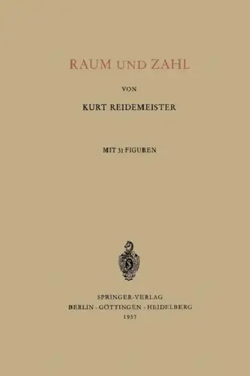 Cover of Raum Und Zahl
