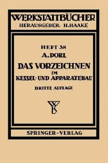 Cover of Das Vorzeichnen Im Kessel- Und Apparatebau