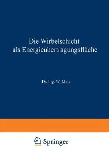 Cover of Die Wirbelschicht ALS Energieübertragungsfläche