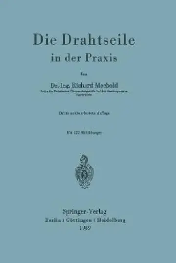 Cover of Die Drahtseile in Der PRAXIS