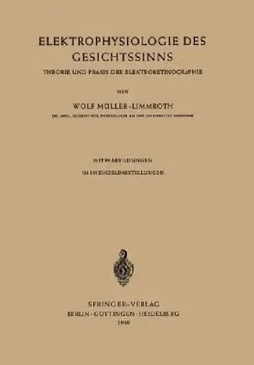 Cover of Elektrophysiologie Des Gesichtssinns
