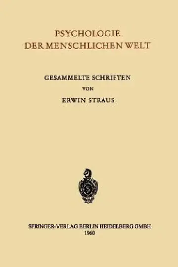Cover of Psychologie Der Menschlichen Welt
