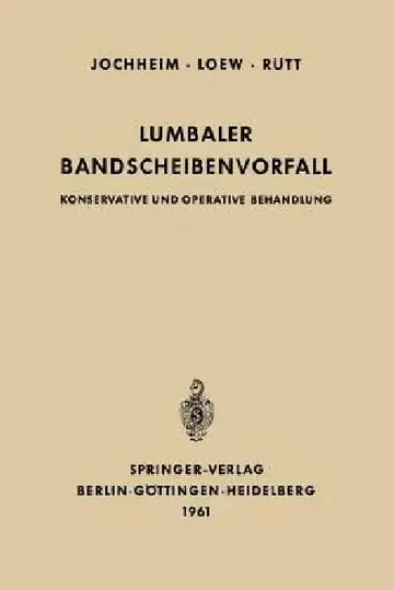 Cover of Lumbaler Bandscheibenvorfall