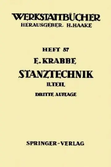 Cover of Stanztechnik