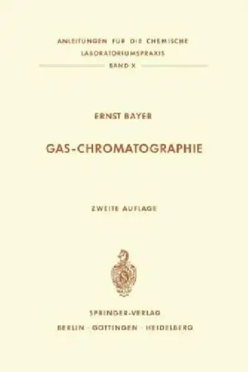 Cover of Gas-Chromatographie