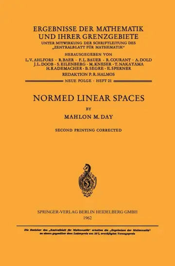 Cover of Normed Linear Spaces