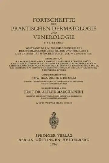 Cover of Fortschritte Der Praktischen Dermatologie Und Venerologie