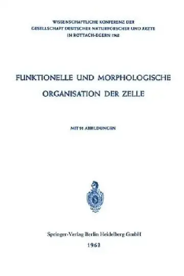 Cover of Funktionelle Und Morphologische Organisation Der Zelle