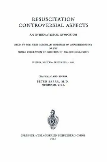 Cover of Resuscitation Controversial Aspects