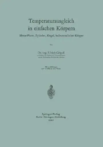Cover of Temperaturausgleich in Einfachen Körpern