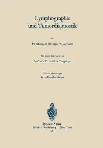 Cover of Lymphographie Und Tumordiagnostik