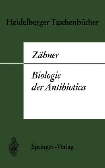 Cover of Biologie Der Antibiotica