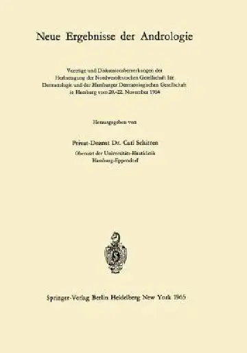 Cover of Neue Ergebnisse Der Andrologie