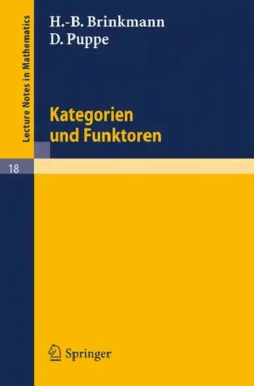 Cover of Kategorien Und Funktoren