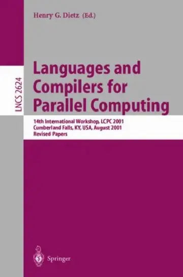Cover of Languages and Compilers for Parallel Computing