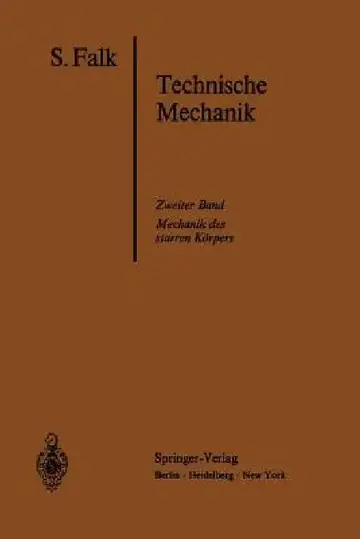 Cover of Lehrbuch Der Technischen Mechanik