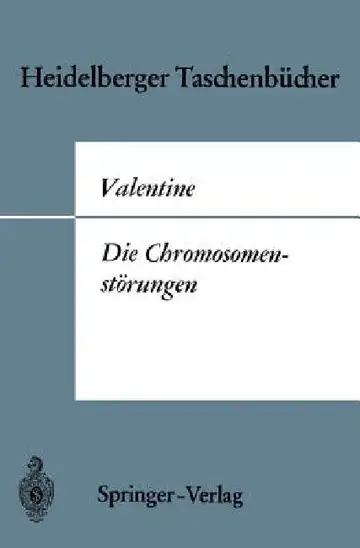 Cover of Die Chromosomenstörungen