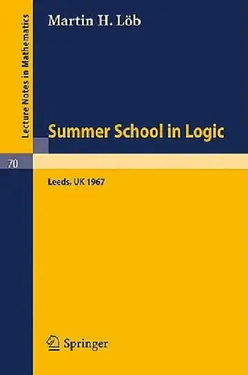 Cover of Proceedings of the Summer School in Logik, Leeds, 1967