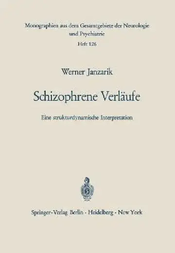 Cover of Schizophrene Verläufe