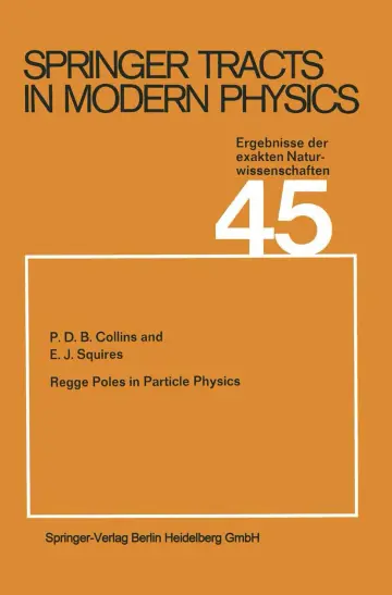 Cover of Regge Poles in Particle Physics