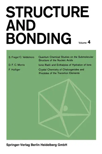 Cover of Structure and Bonding